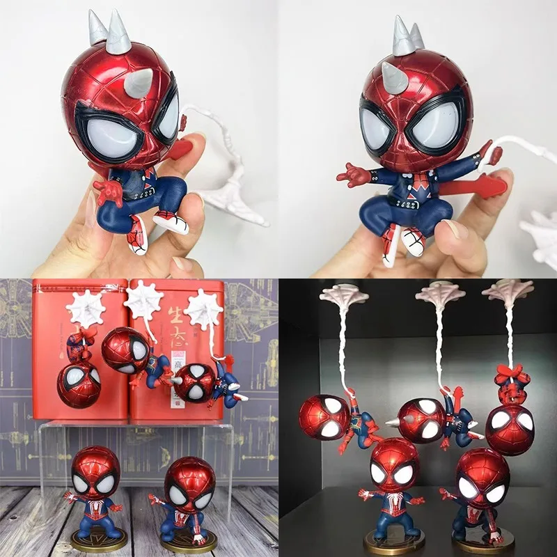 Marvel Spider-Man Zubehör Anime Charaktere Desktop Schlafzimmer Automobilzubehör Spielzeugzubehör