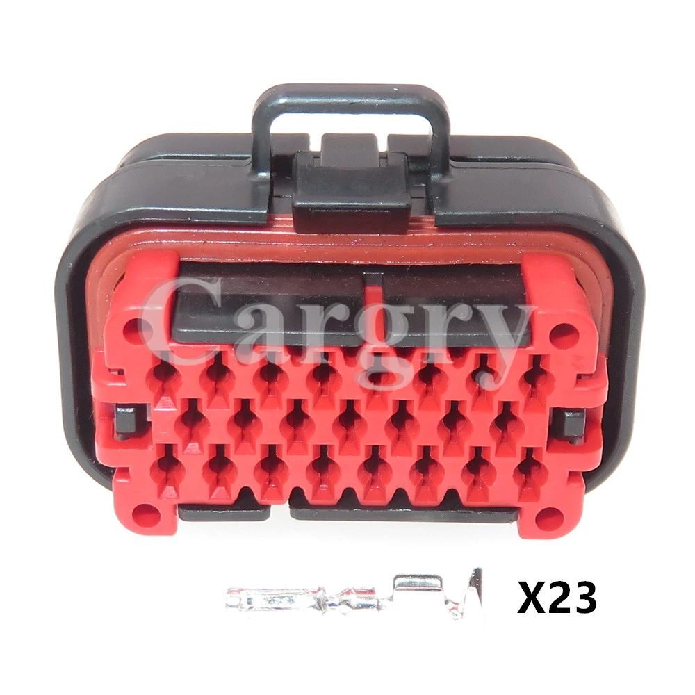 1 Set 23P 770680-1 Auto Accessories Car Starter ECU Flame Retardant Plastic Housing Waterproof Wiring Socket