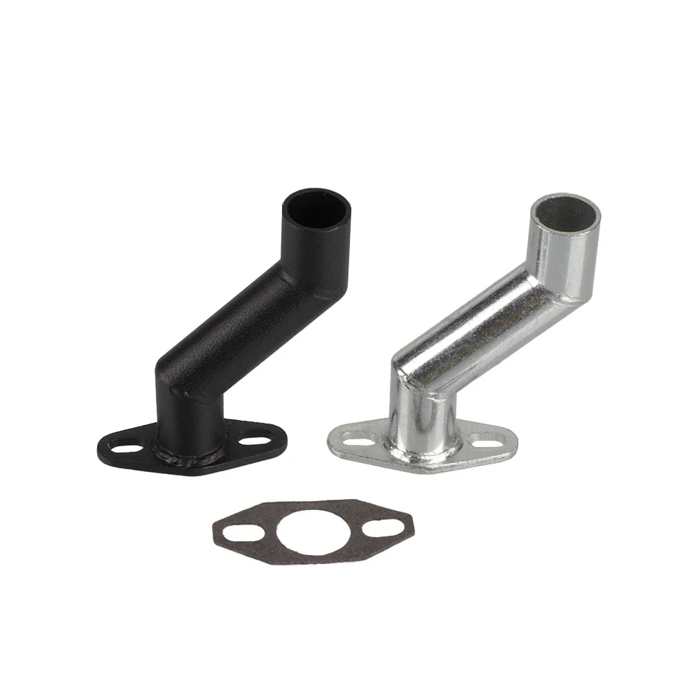 32mm-40mm Offset Intake Manifold With Gasket For 49cc 60cc 66cc 80cc Motorized Bike Motorised Bicycle Carburetor Accessories