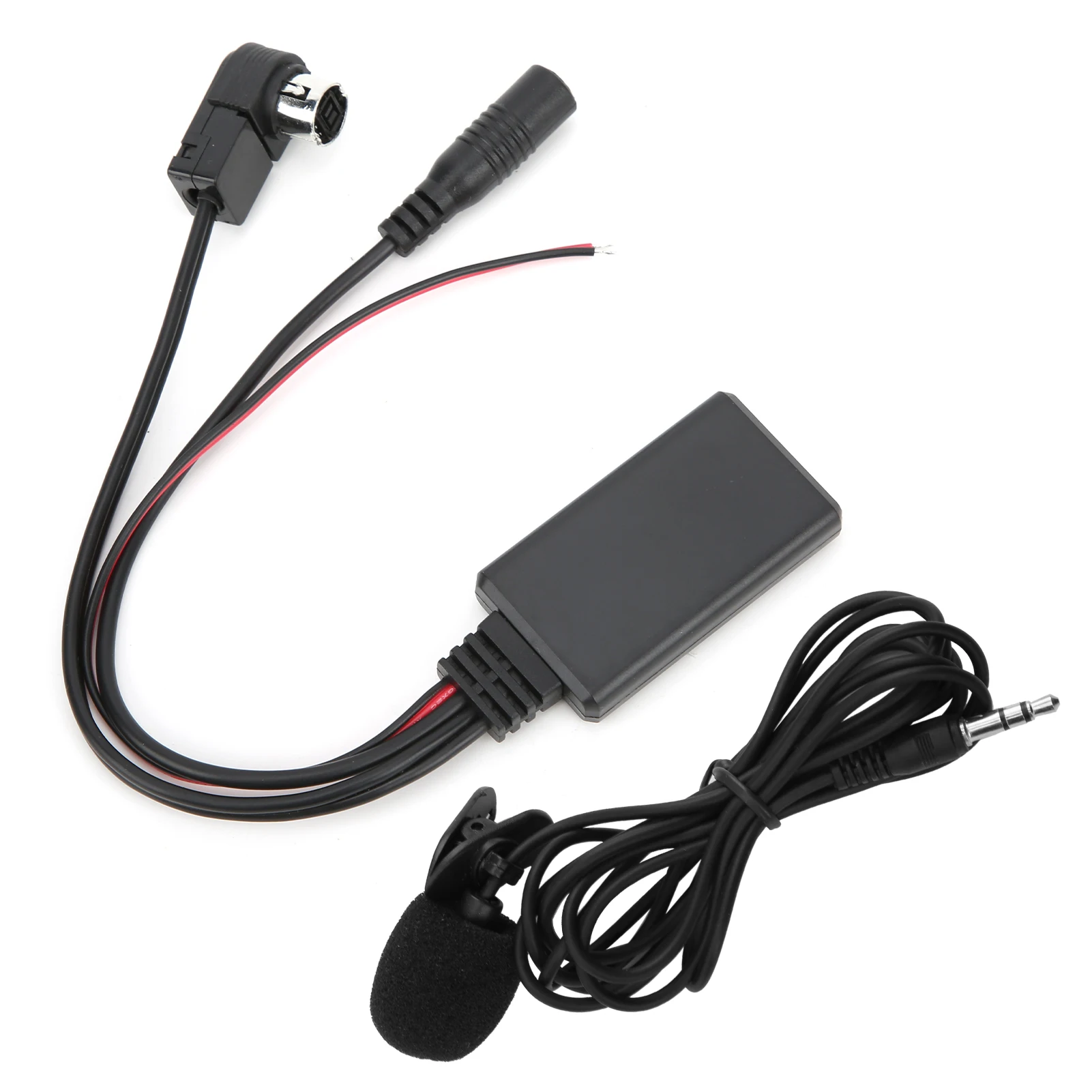 Car Bluetooth 5.0 AUX Cable Adapter With Microphone Handsfree For Alpine CDA-9857 CDA-9886 CDA-117Ri Auxiliary Audio Cable