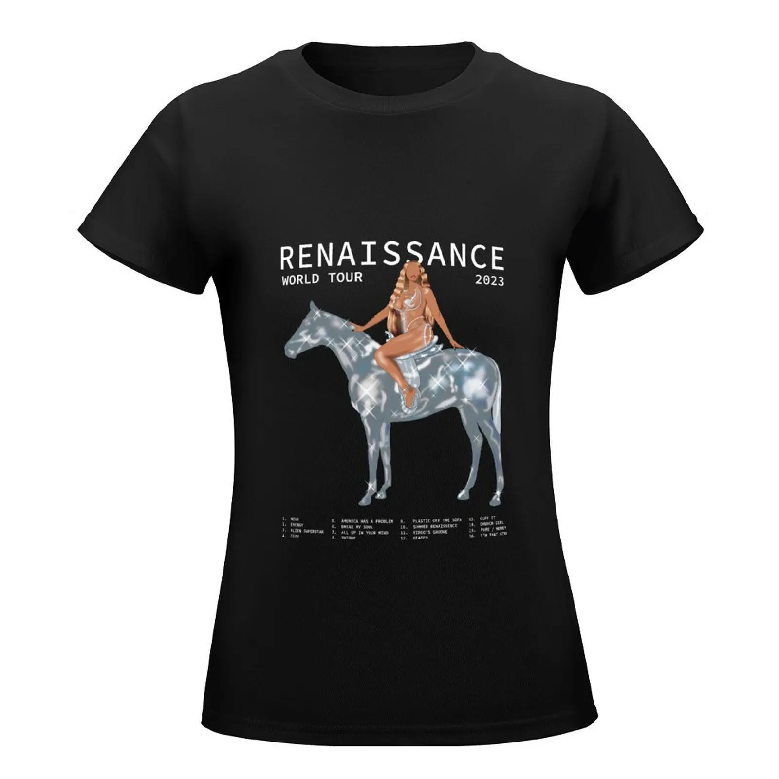 Beyoncé Renaissance Tour - Tshirts T-Shirt heavyweights summer tops sublime Aesthetic clothing Women's cotton t-shirt