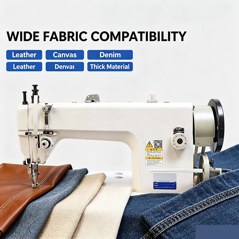 Industrial Sewing Machine 0303 Synchronous Leather Thicker Material up down Feeding DY for Business Professional Grade