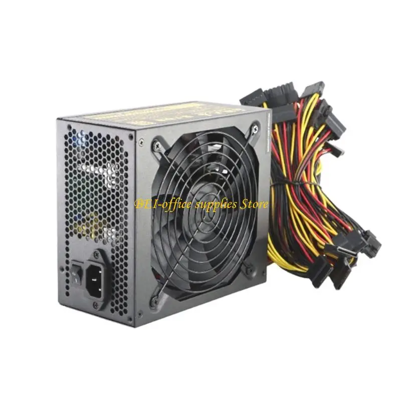 

A9LC 2400W Mining PC Power Supply Computer Mining GPU 4+4PIN Power Supply