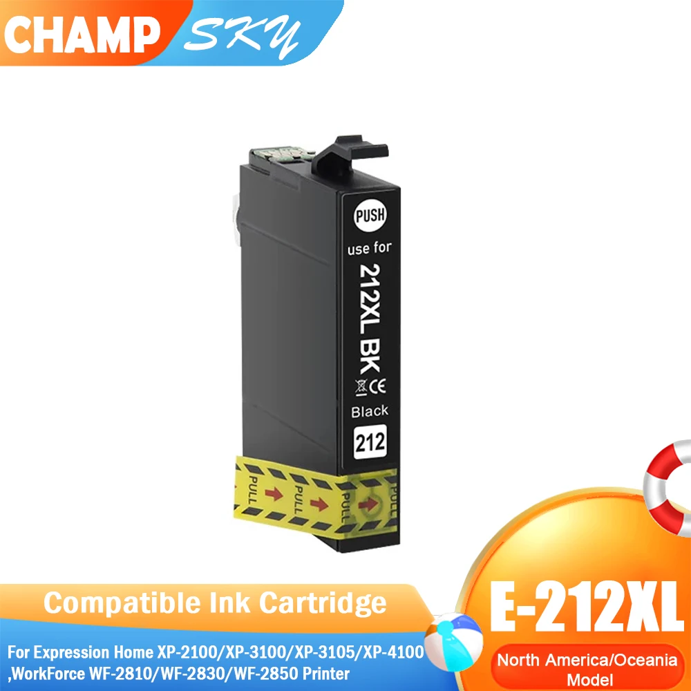 EPT 212 EPT 212XL T212 Premium Compatible InkJet Ink Cartridge for Epson WorkForce XP-4100 4000 WF-2830 WF 2850 Printer