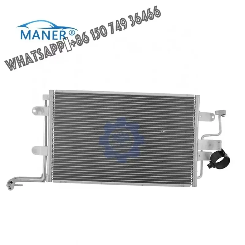 1J0820413D Car AC Conditioning Condenser for Audi VW Bora