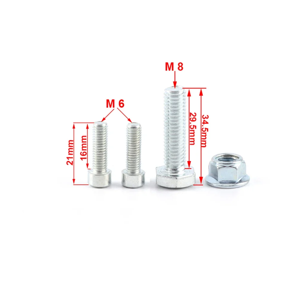 Motorcycle 7/8'' 22mm Handlebar Riser Mount Bracket Clamp Taper Handlebar Clip for 2-stroke 47cc 49cc Pit Dirt Bike Mini Moto view 4