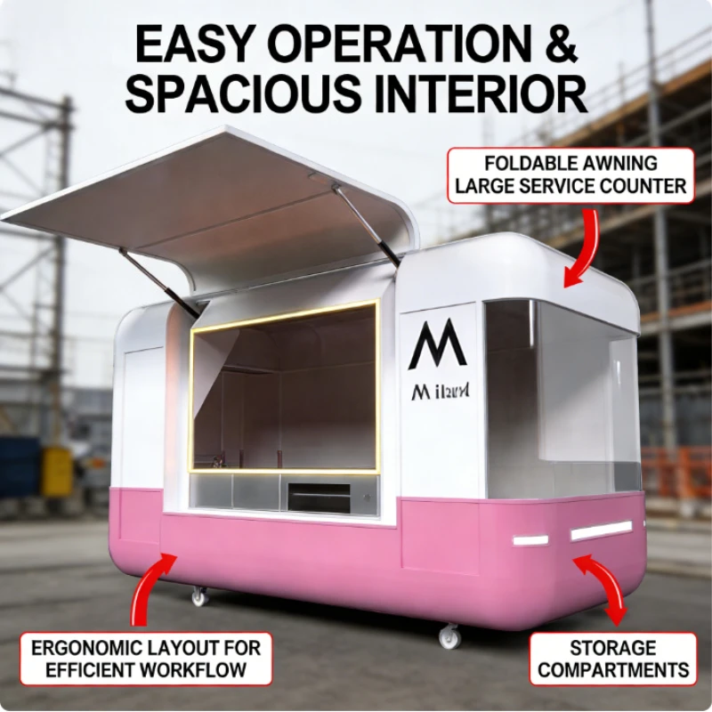 Customized Food Truck for Wine Food Truck for Cocktails Food Truck for Spirits High Quality at a Reasonable Price