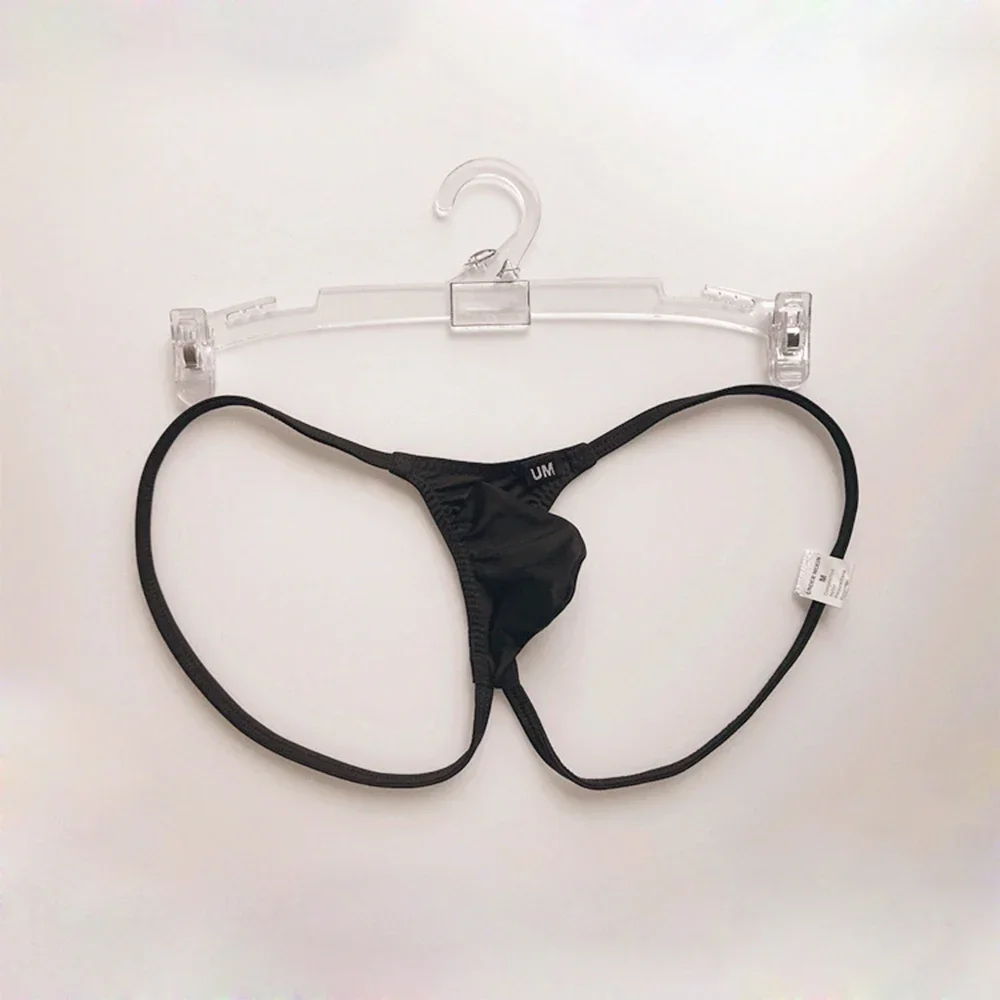 

Fashion Leisure Briefs Mens Panties Knickers Lingerie Low Waist Mesh Plus Size Pouch Sheer Stretch T-Back Thin