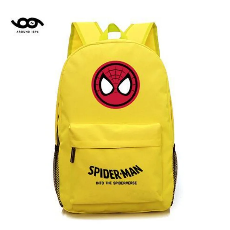 Marvel Spider-Man Cartoon Anime Backpack Trendy Student School Bag Men and Women Fashion Large Capacity Casual Backpack Gift