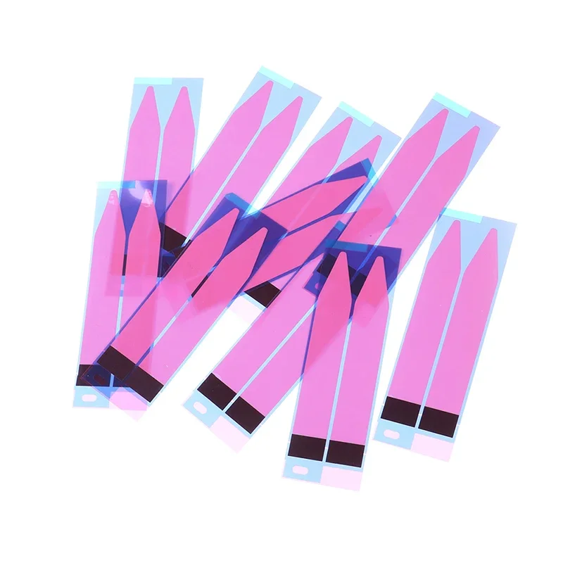 10 قطع من شريط الغراء المطاطي بدون خياطة على الوجهين لبطارية الهاتف المحمول