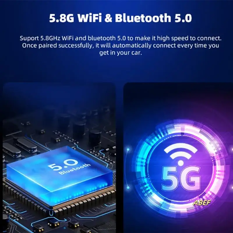 

RGB Colorful Wireless Carplay Dongle Mini Box Plug And Play Connect Bluetooth Wifi With Wired For Carplay(USB) Easy To Use