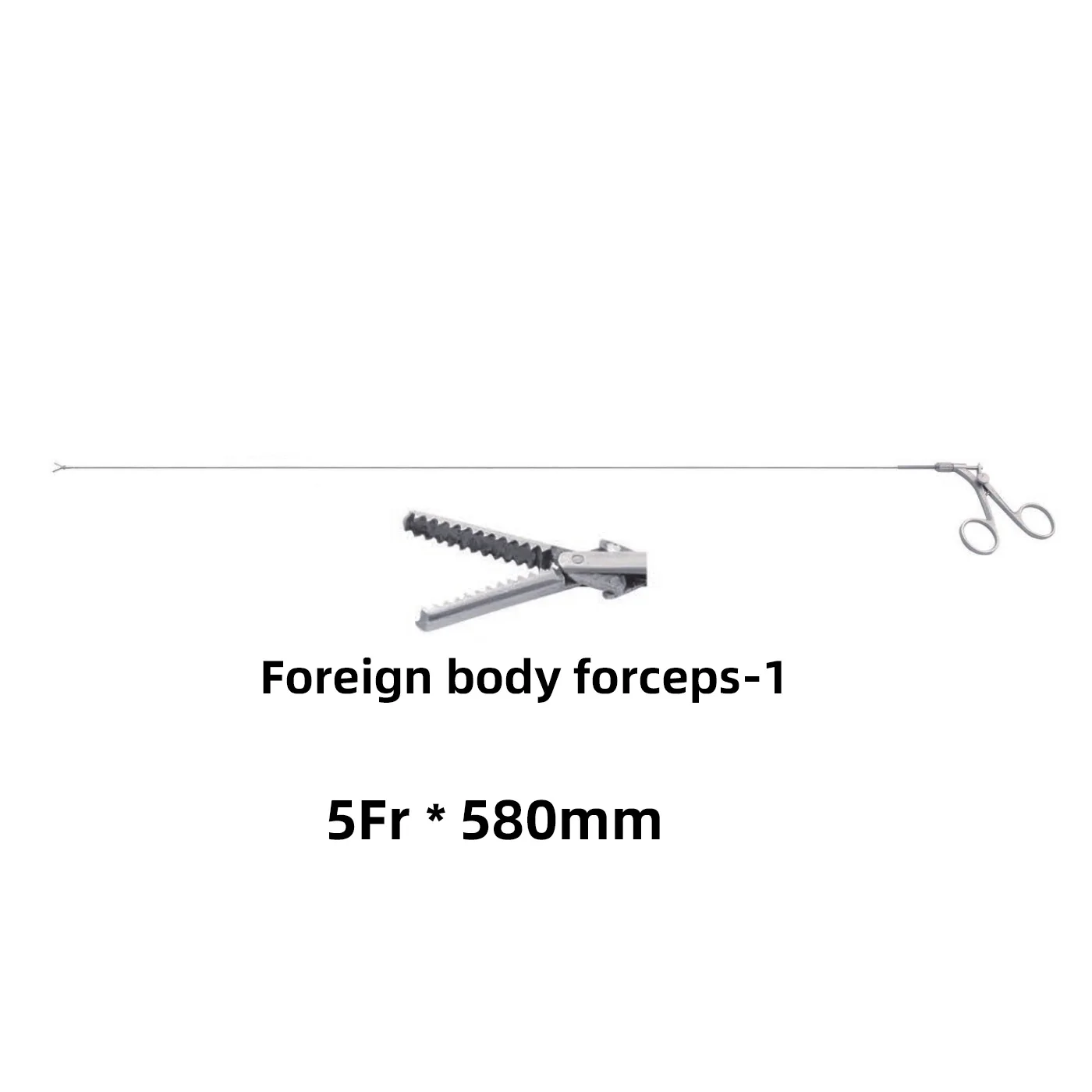 Urological Instruments Biopsy Forceps Ureteroscope Foreign Body Forceps 5Fr*580mm 4Fr*580mm Rigid Soft Urinary Forceps