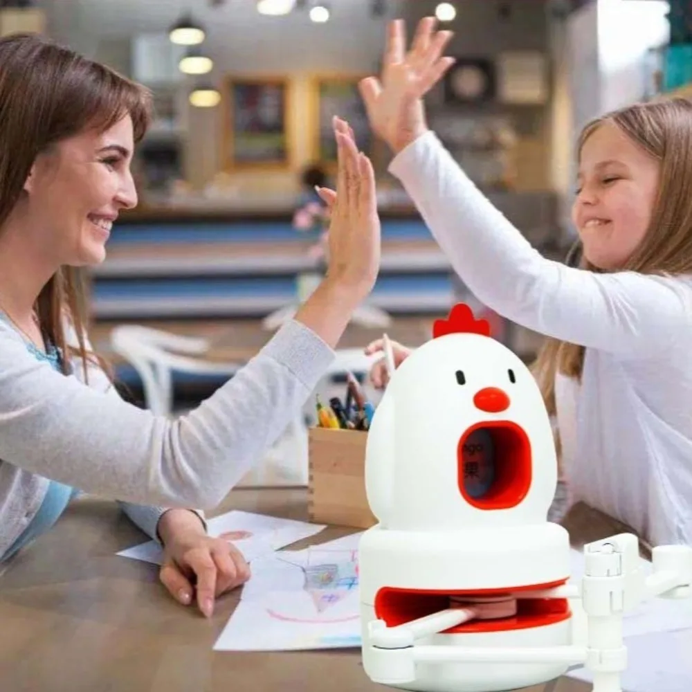 Robot de dibujo interactivo por voz, aprendizaje cognitivo automático, juguete de aprendizaje de dibujo Montessori con tarjetas de 130 palabras, juguete educativo