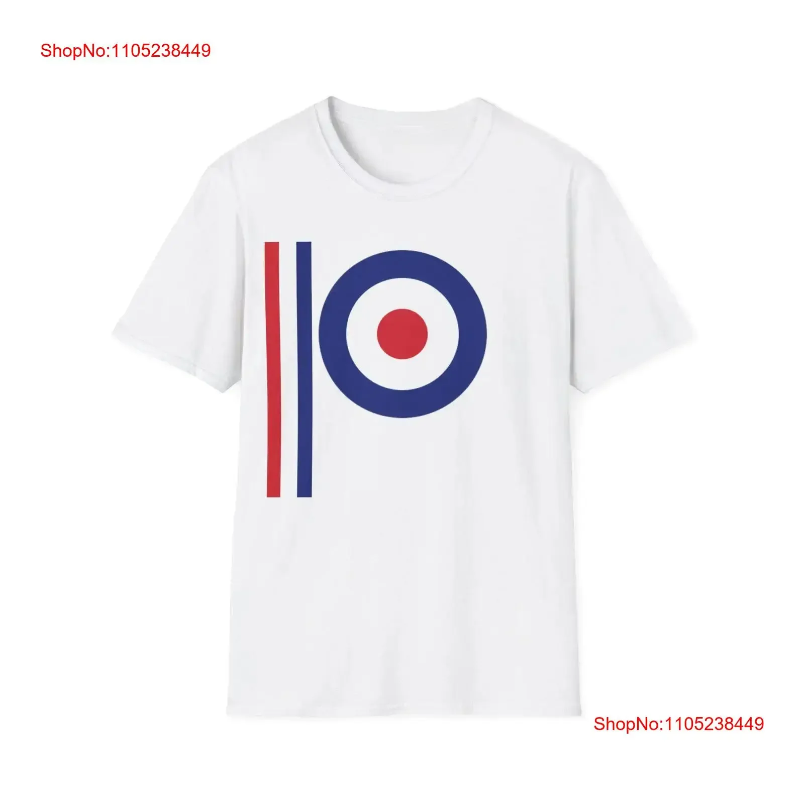 T-shirt rétro Mod Target, musique rock classique, Ska, Trojan Soul, Northern Club, culture des scooters des années 60, Pop Art, vintage