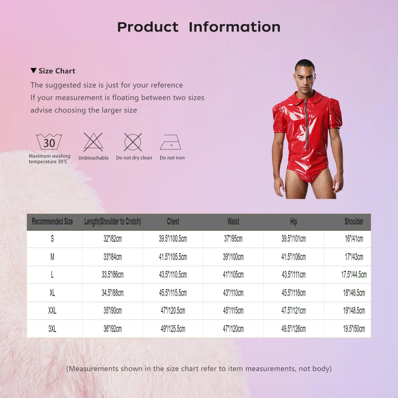 Metallic Gloss Leather Jumpsuit Men Slim Fit Turn Down Collar Rockstar Bodysuit Short Sleeve Clubwear Nightclub Stage Costume