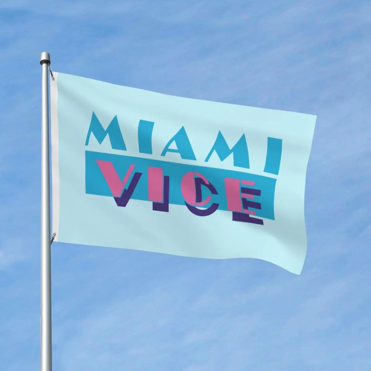 Miami Vice Vaporwave Harajuku Flag Outdoor Banner Polyester Decoration Fade Proof 60x90 90x150cm Flags