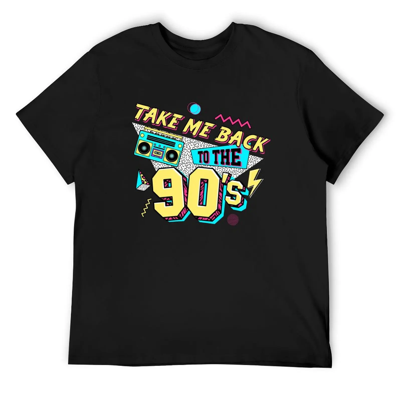 Take Me Back To The 90's T-Shirt plus size clothes oversizeds men workout shirt