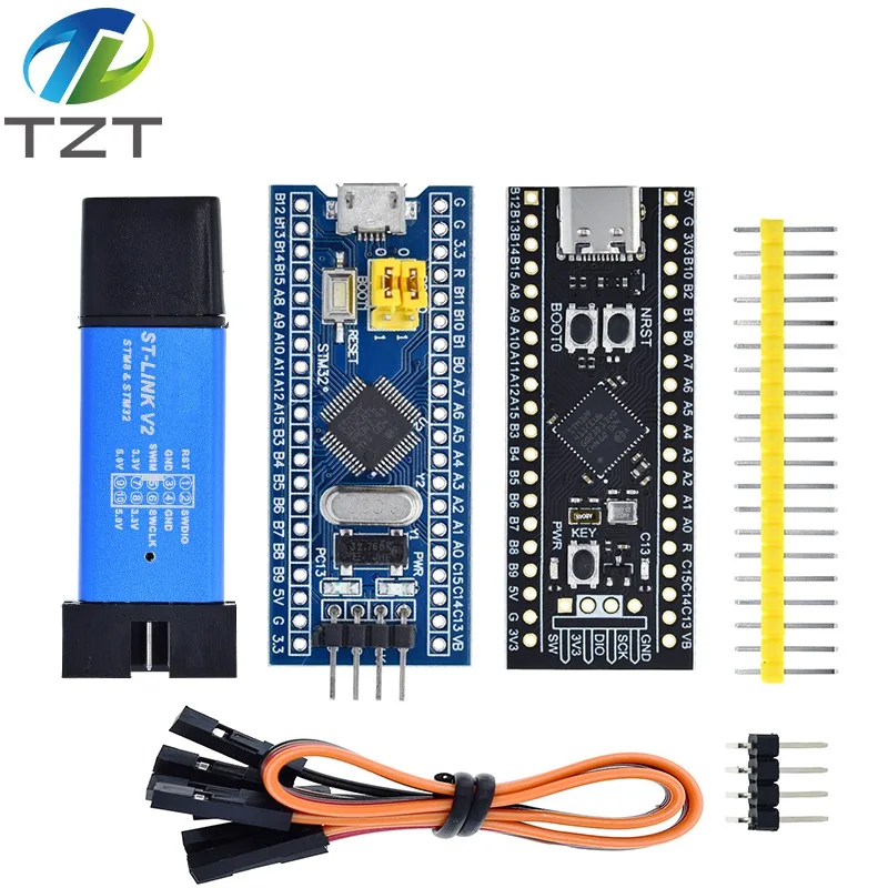 ST-LINK V2 Simulator Download Programmer STM32F103C8T6 ARM STM32 Minimum System Development Board STM32F401 STM32F411 STM32F4