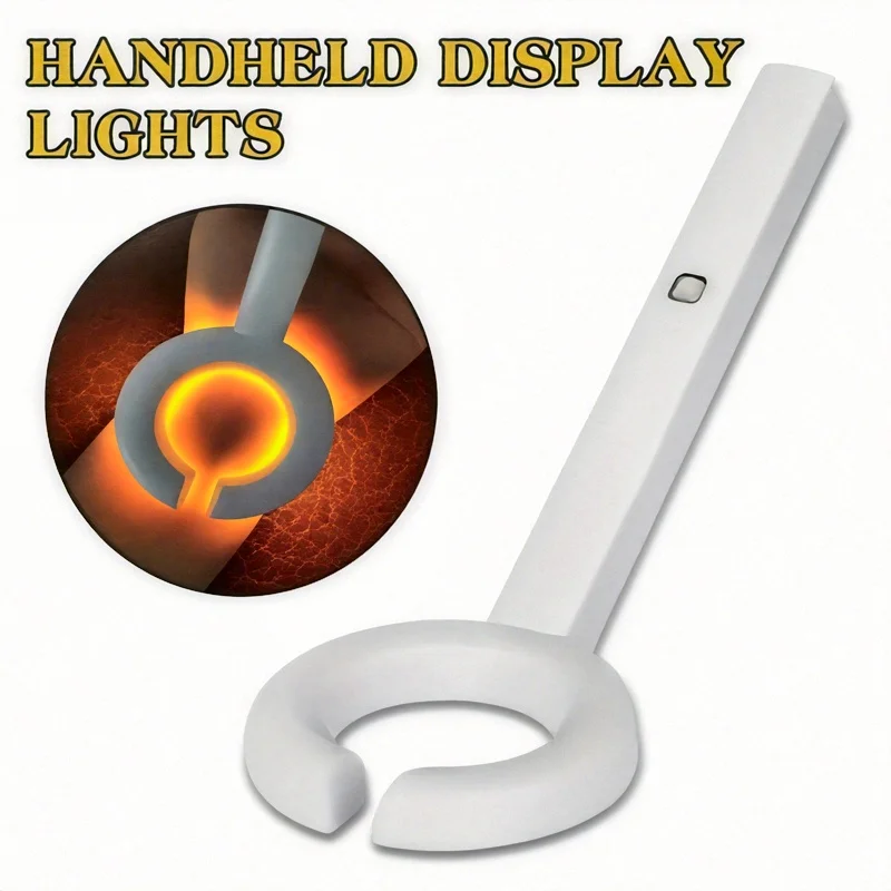 Medical Vein Finder Infrared Vascular Detector Handheld Vein Viewer Nurse IV Phlebotomy Injection Helper Transilluminator Locator Device for Clinic Hospital Home Elderly Use Blood Draw Venipuncture Visualization Locating Tool Illuminator Display Machine
