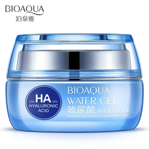 BIOAQUA-crema hidratante para el cuidado de la piel, crema de día con ácido hialurónico, blanqueamiento de la piel, antiedad, antiarrugas