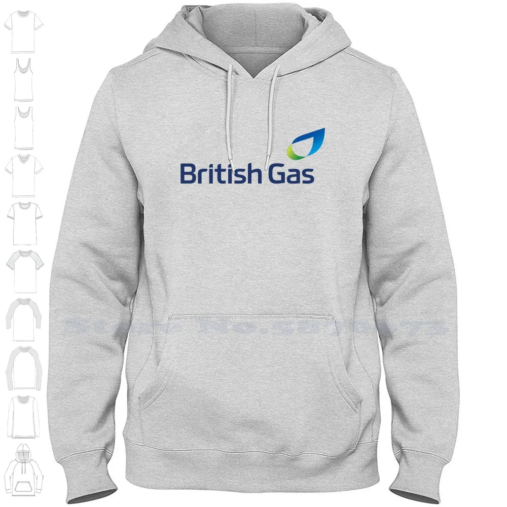 

British Gas Logo Brand Logo High-quality Hoodie 100% Cotton New Graphic Sweatshirt