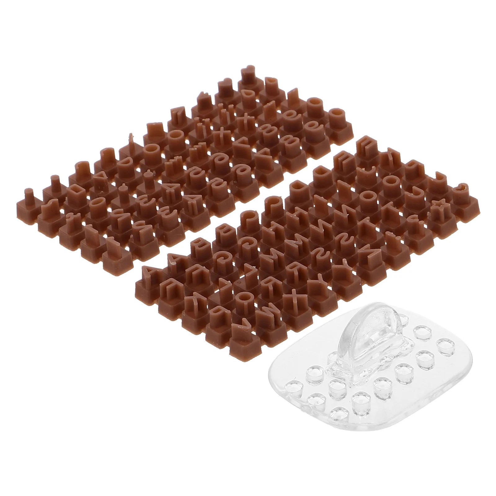 

2 set Letter Number Stamp Set For Alphabet Stamping Mold Kit Diy Imprint Tool Air Dry Clay Crafts Polymer Clay Accessories