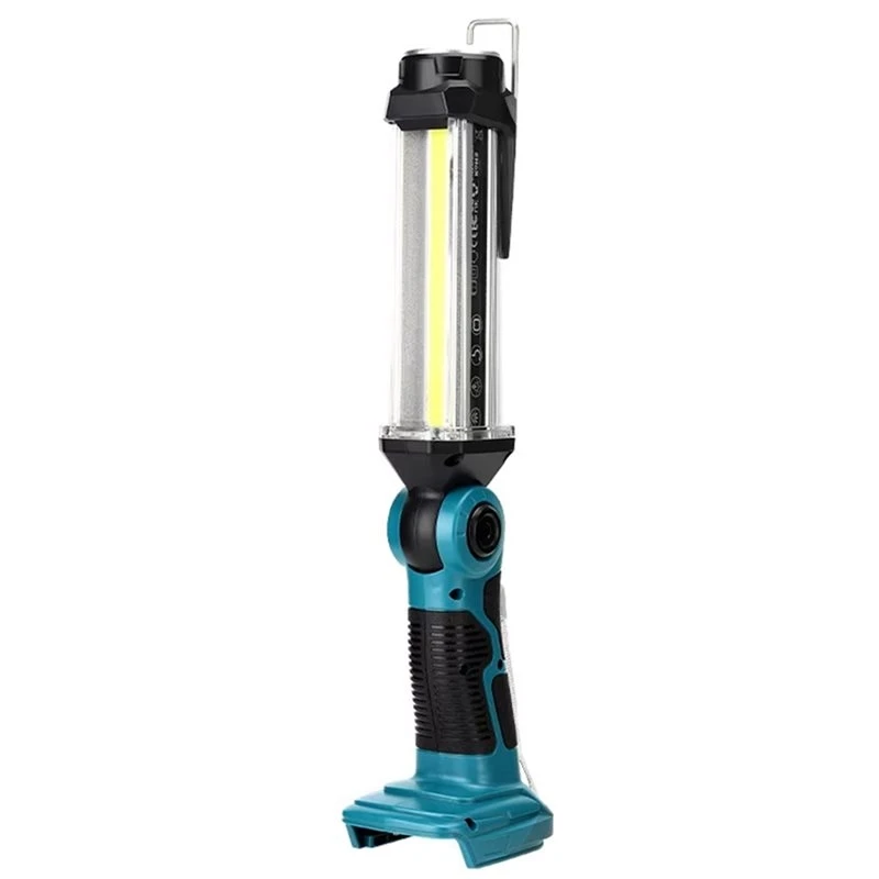 [NEWA76K!】 Portable Light 2000LM LED Work Light 35W For 20V Lithium- Battery Outdoor Handheld Flashlight Horizontal Light