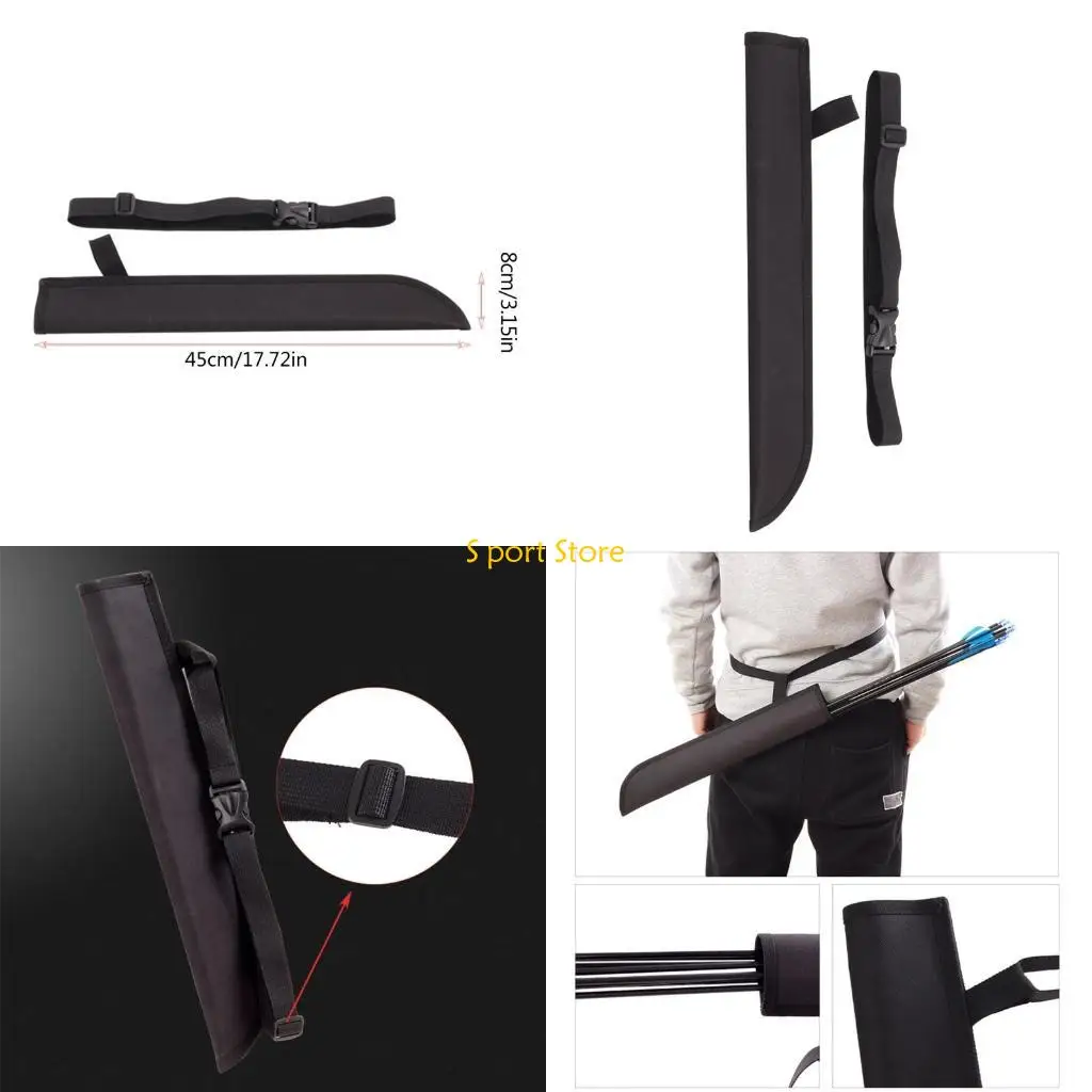 

U2JB Колчан большой емкости с плечевой спинкой для держателя стрел, блочный изогнутый лук Shooti