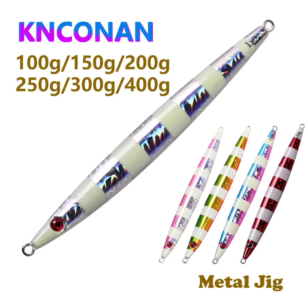 1Pc Fast Sinking Metal Jig 100g 200g 250g 300g 400g Metal Fishing Extra Large Iron Plate Long Cast Trolling Hard Lure Wholesale