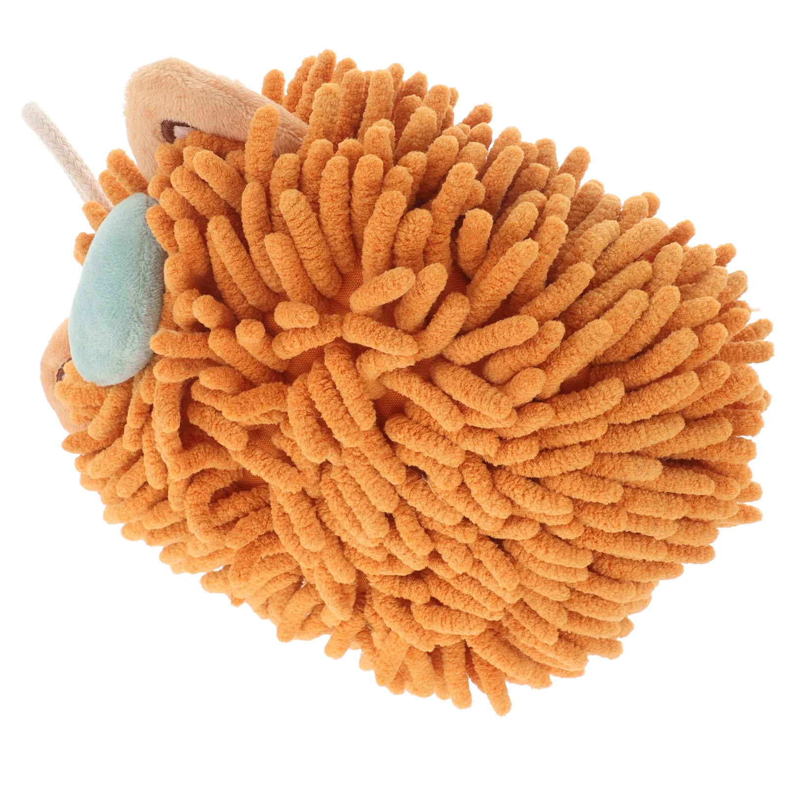 

Thickened Absorbent Towels Orange Hand Bathroom Kitchen Cartoon Decor Hanging Wall Ball Animal Sponge Washcloths
