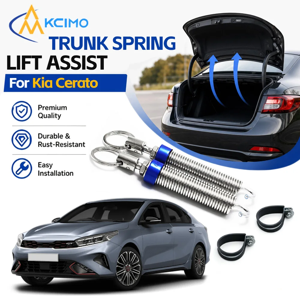 For Kia Cerato Adjustable Trunk Lid Lift Spring Kit Auto Boot Automatic Opening Tension Lifter Device Rear Tailgate Lid Parts