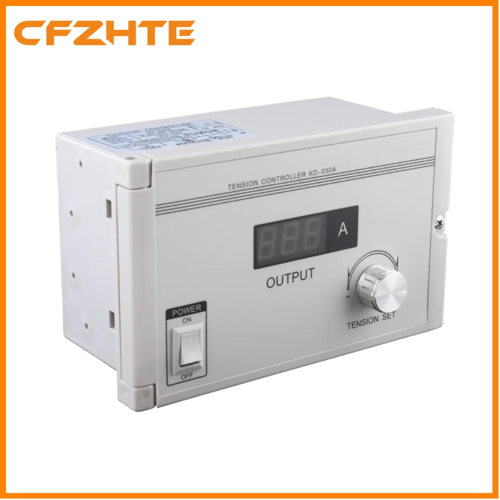 Manual Tension Controller, KD-200A, Digital Display, Constant Taper Adjustment, and Switch Discharge, 2A、3A、4A