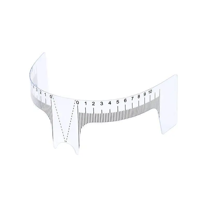 10 قطعة حاكم استنسل الحاجب نسبة Goldeb المثالية الحاجب الوشم رسم الخرائط أداة Microblading تجميل دائم الوشم اكسسوارات #5