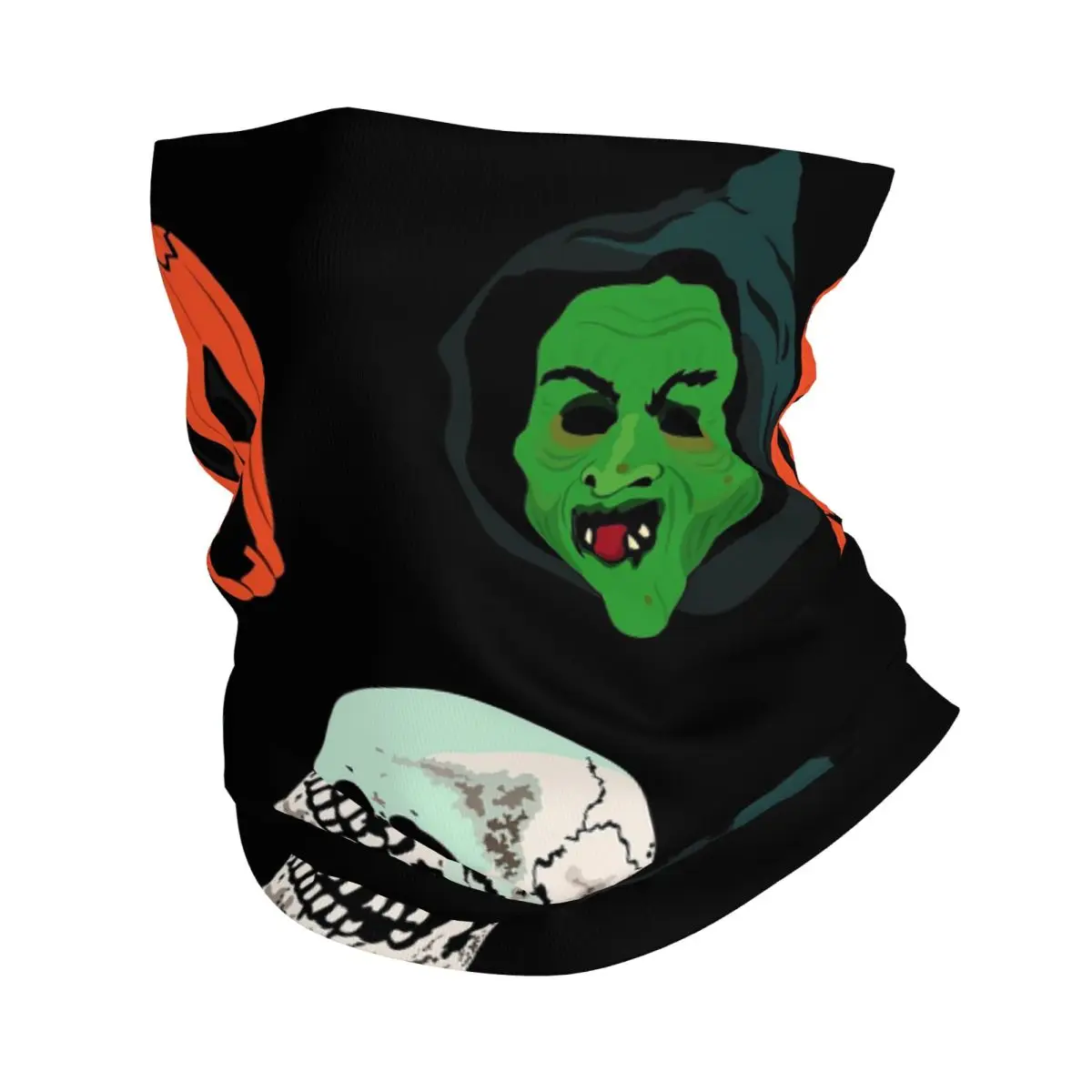 Silver Shamrock Mask Set Bandana Neck Gaiter Printed Face Scarf Warm Headwear Riding For Men Women Adult Winter