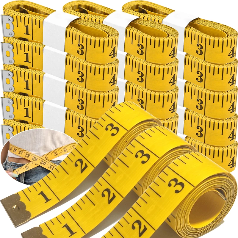 Cinta de costura suave para sastre, Regla de medición corporal, artesanía de costura artesanal, escala de altura portátil, herramienta de instrumentos retráctiles de medición, 3/30M