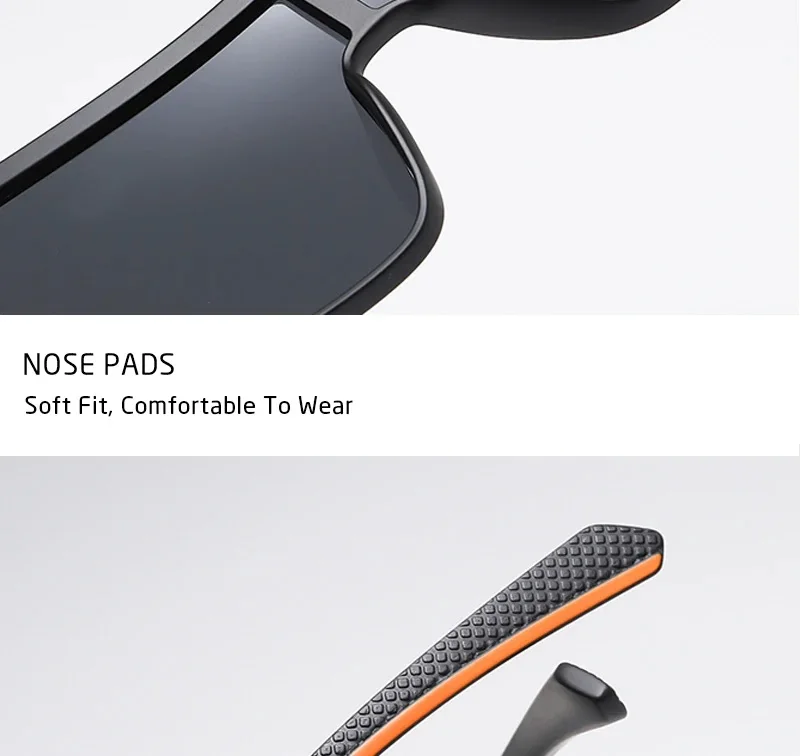 CRIXALIS Mode Polarisierte Sonnenbrille Für Männer Platz Übergroßen Anti Glare Fahrer Spiegel Sonnenbrille Frauen UV400 Brille Männlich – Detail 10
