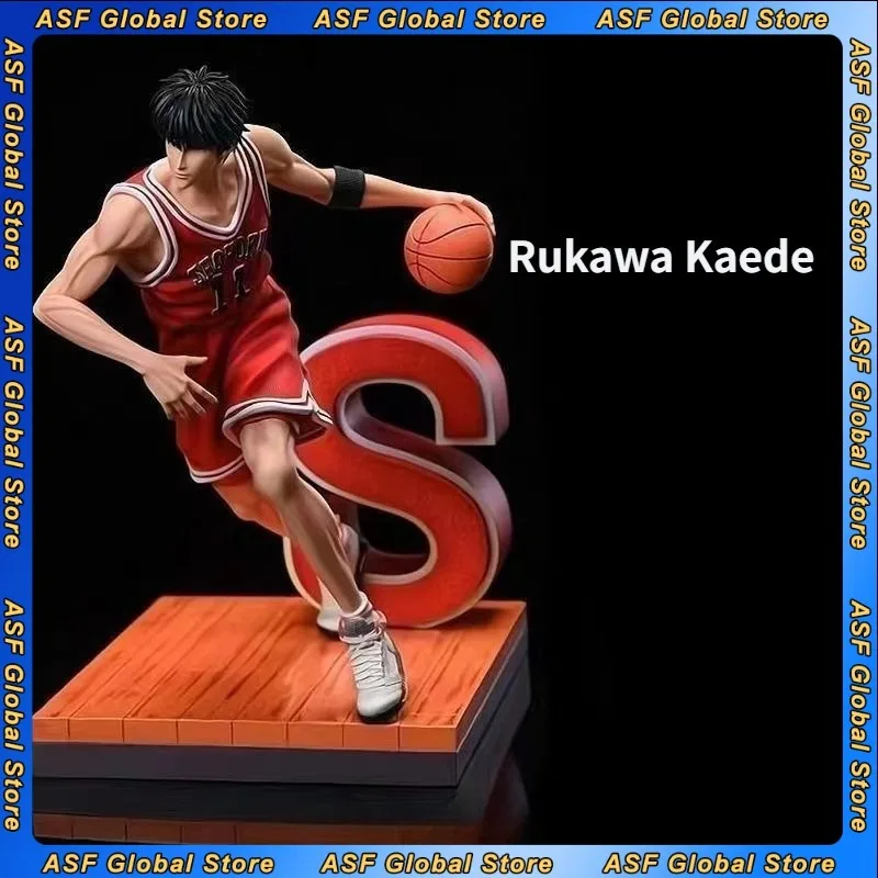 

26cm THE FIRST SLAM DUNK Rukawa Kaede Anime Figure Pvc Model Desktop Decoration Peripherals Collection Festival Gifts Toys Kids