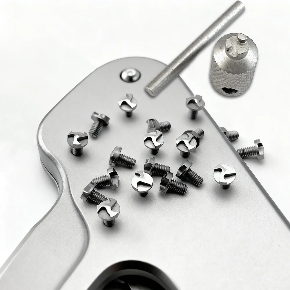 4pcs M2.5 Stainless Steel Windmill Head Screws Precision-Machined DIY Handle Modification Repair Parts