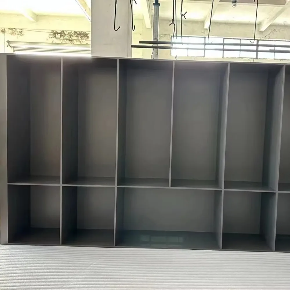Stainless steel niche Embedded wall cabinet Stainless steel TV cabinet Bookcase Bookshelf