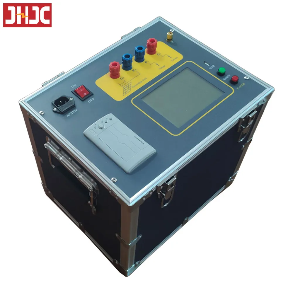 

Digital Grounding Grid Earth Ground Resistance Tester Full Touch LCD Screen DSP Processor Soil Resistivity Measure Tester