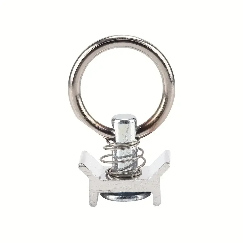 19.7 Inch Aluminum L Track Tie-Down System Aluminum Delivery Tie-Down Rail For Enclosed Trailer Cargo Fixing Trarvel Transfer
