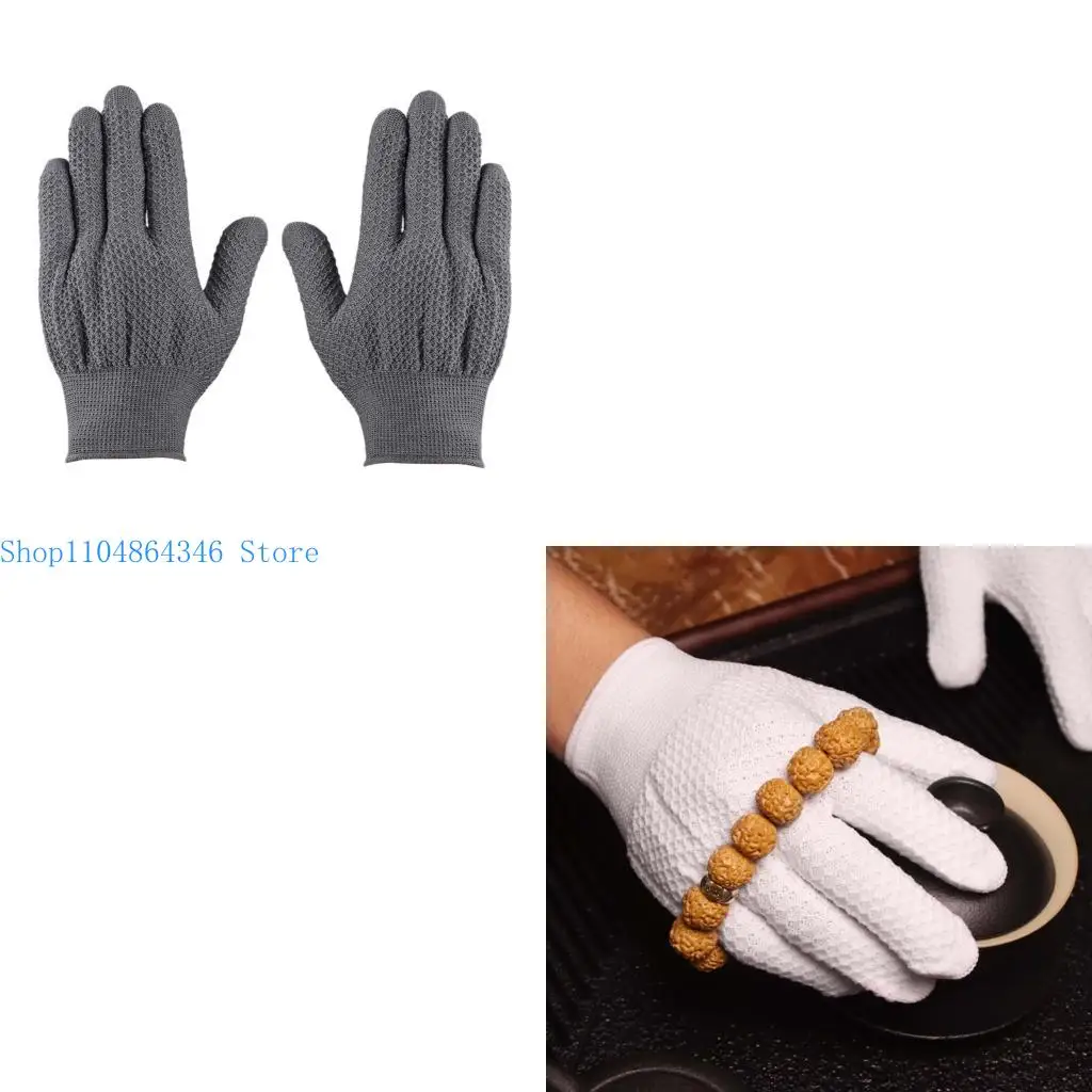 5asd Breathable Enhancing Grip Protective Gloves With Soft Texture For Prolonged Handicraft Polishing Comfortable Wearing 2x