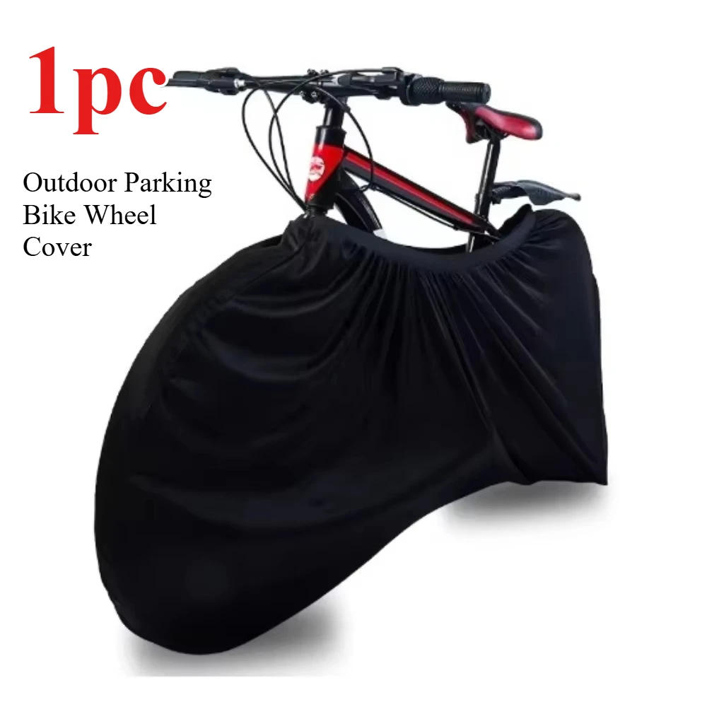 1PC Bicycle Wheel Dustproof Protective Cover, Dedicated Sunproof & Dirt-Resistant Wheel Cover for Road & Mountain Bikes