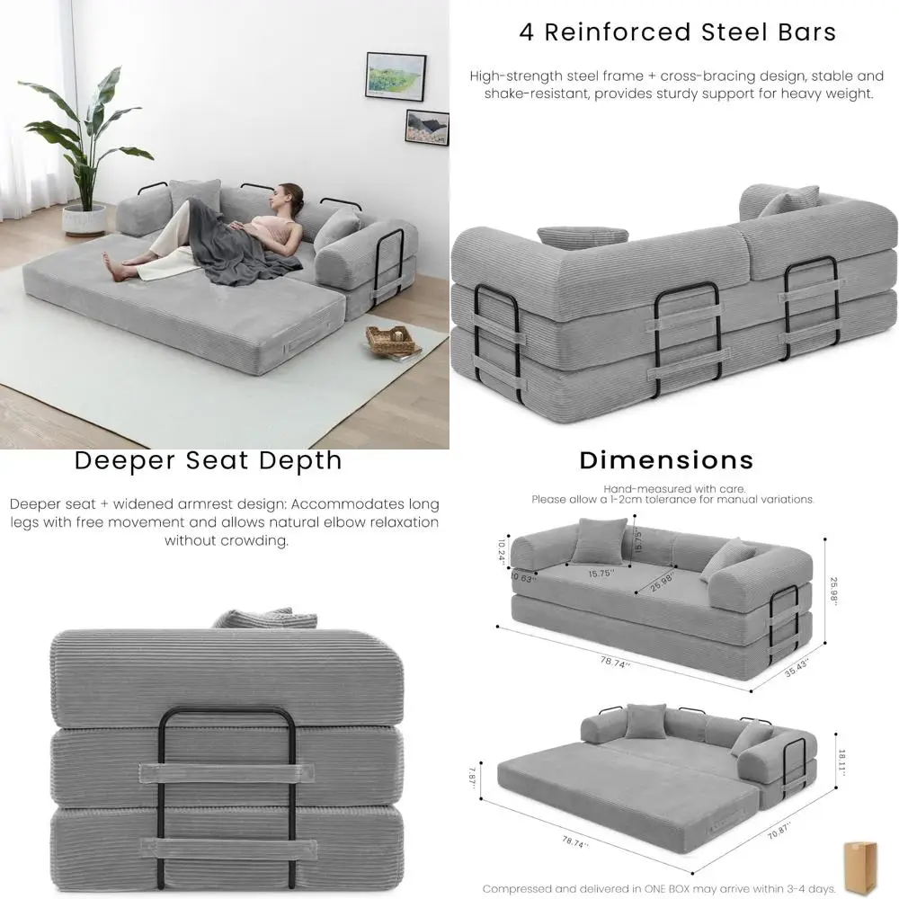 Foldable Sleeper So… - image