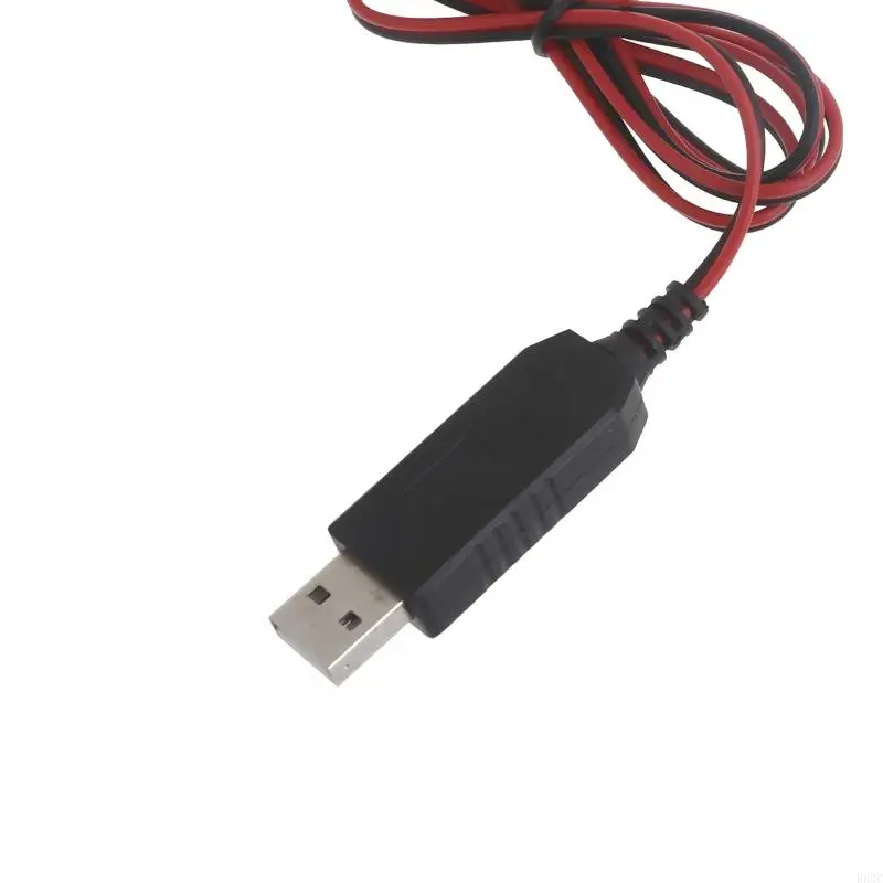 Kabel USB 5V 2A do 3V 1A Imitator Baterii Eliminator Baterii Linia Zastępuje 2x 1.5V LR6 AA Baterie do Zabawek Pilotów — zdjęcie produktu 2
