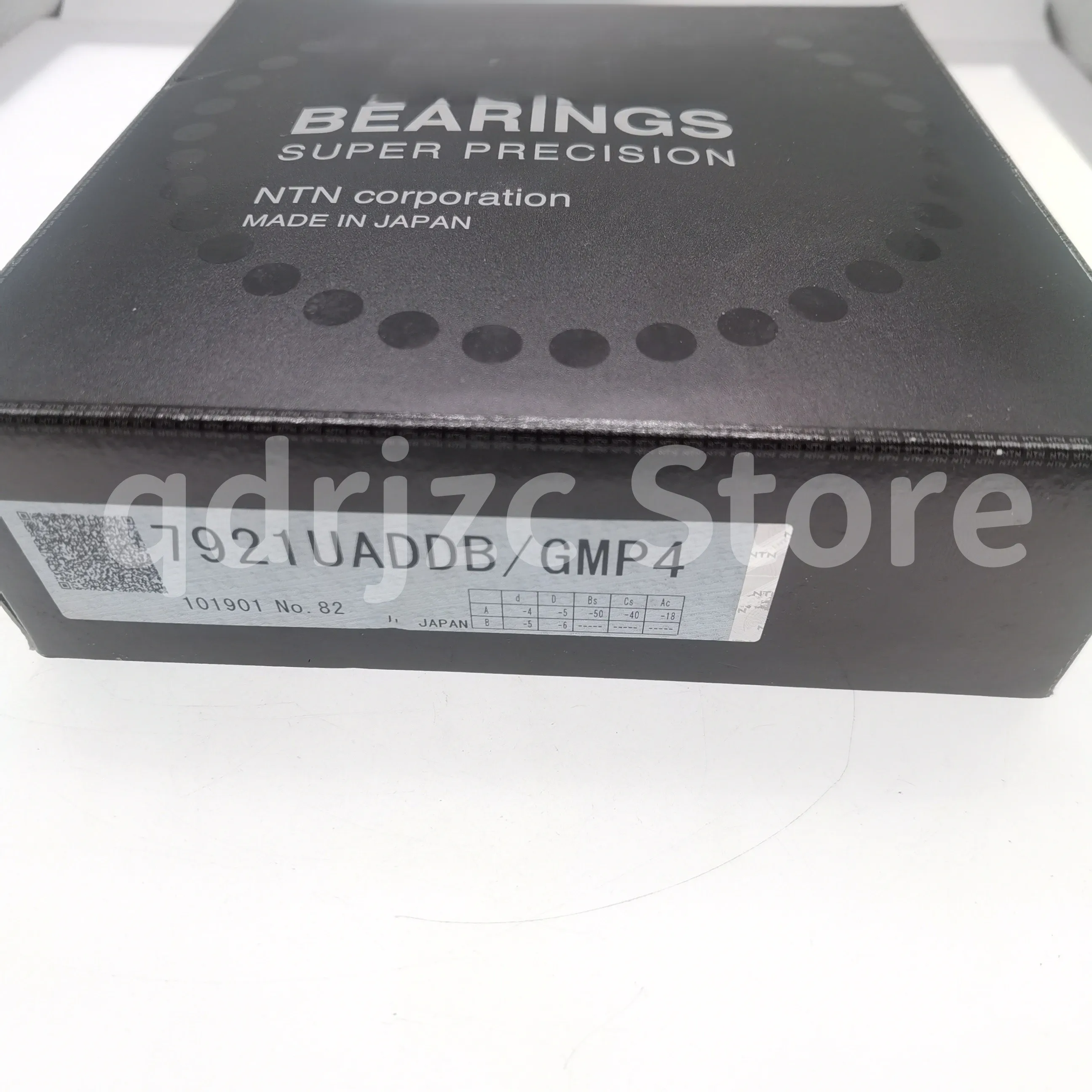 N-T-N precision angular contact ball bearing 7921UADDB/GMP4 back-to-back combination