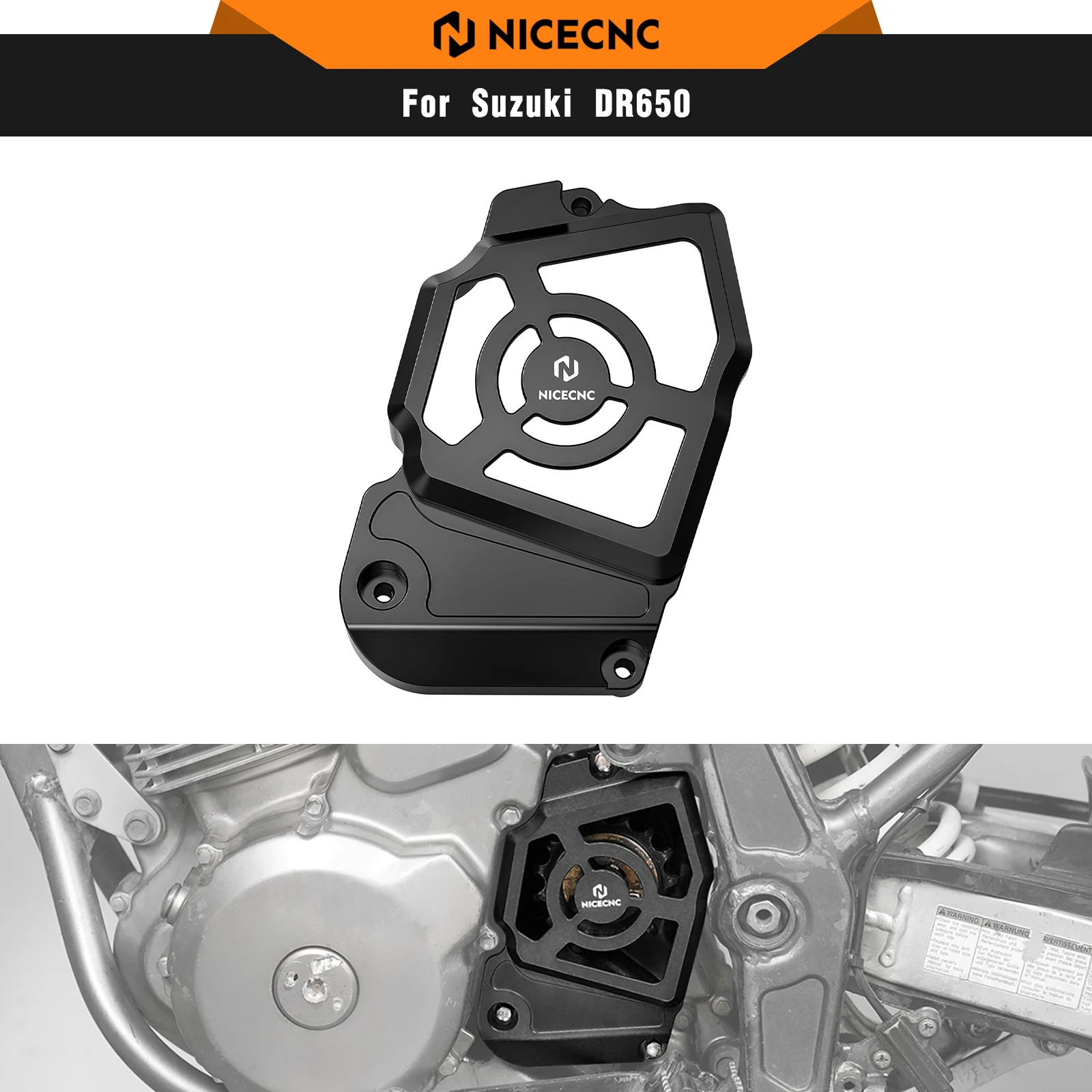 

For Suzuki DR650S DR650SE 1996-2024 Sprocket Cover Chain Guard Protector Suzuki DR650S/SE DR 650 S DR 650 SE DR650 S DR650 SE