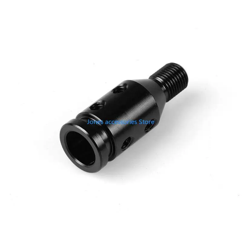 W8KD العالمي سيارة مقبض يدوي ناقل الحركة محول سبيكة التحول المقبض محول M12x1.25 الخيوط شيفتر مع وجع مسامير خراطيم #2