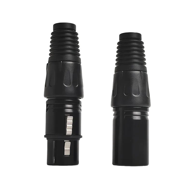 4/10/20 piezas conector de Cable de micrófono macho hembra con conector de serpiente de micrófono XLR conector de Cable de 3 pines