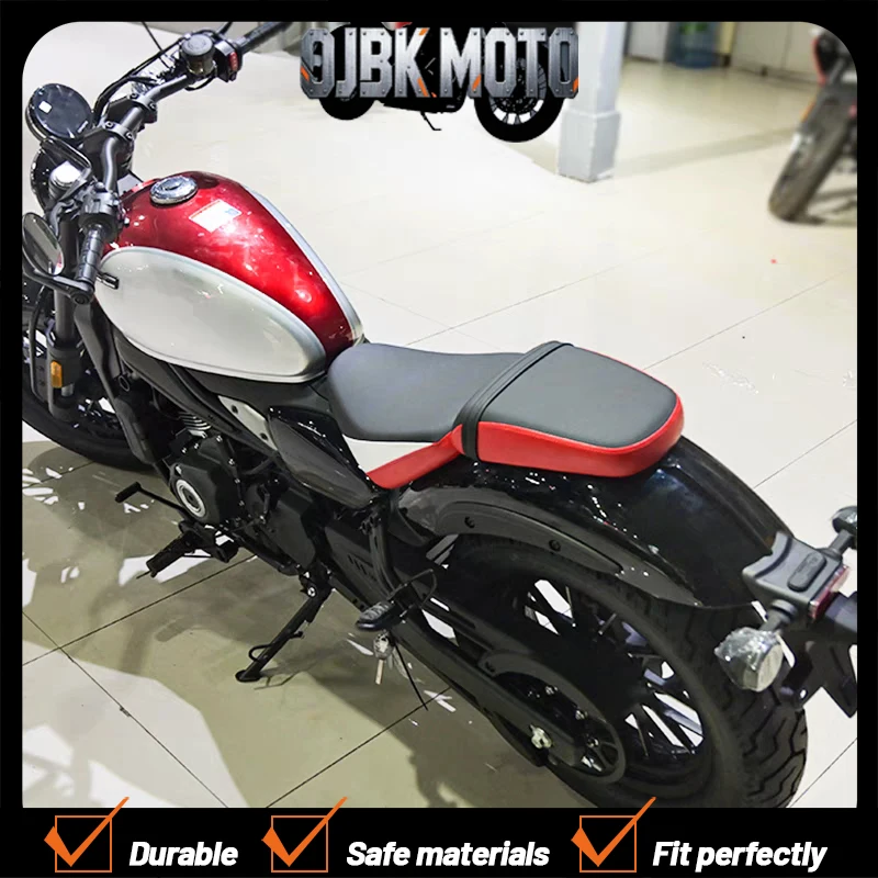 

Customized Retro Motorcycle Double Seat Cushion for cfmoto clc 450 Shock-absorbing waterproof motorcycle improved cushion